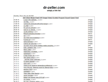 Tablet Screenshot of dr-zeller.com